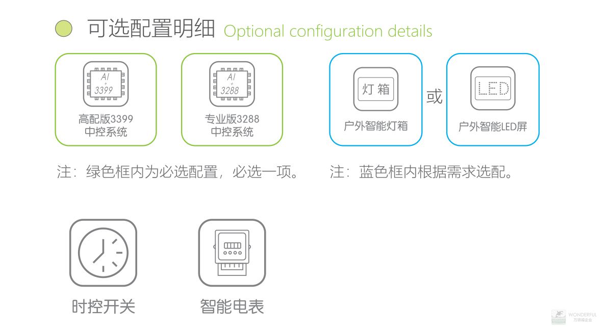 新型垃圾分类智能终端机可选配置